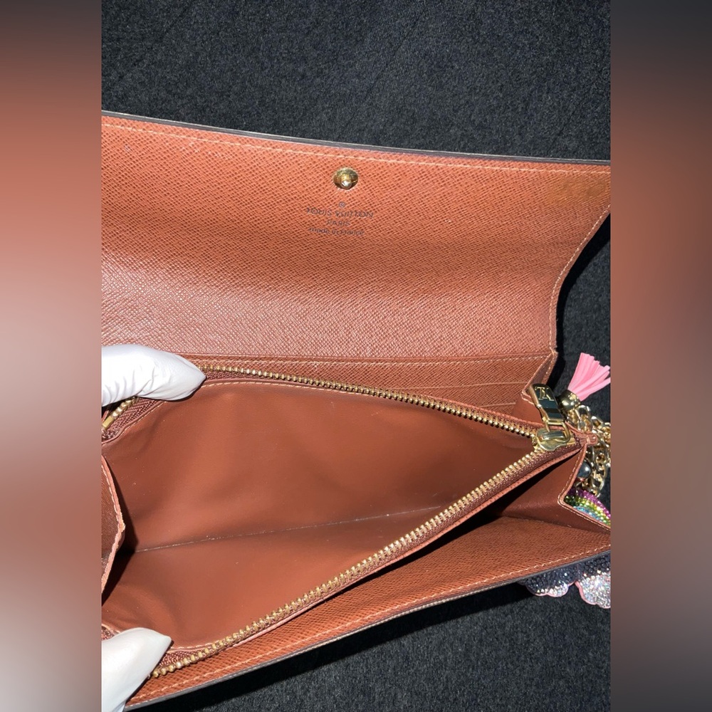 ✅AUTHENTIC LUXURY PLAIN LONG WALLET LOUIS VUITTON - Picture 14 of 16